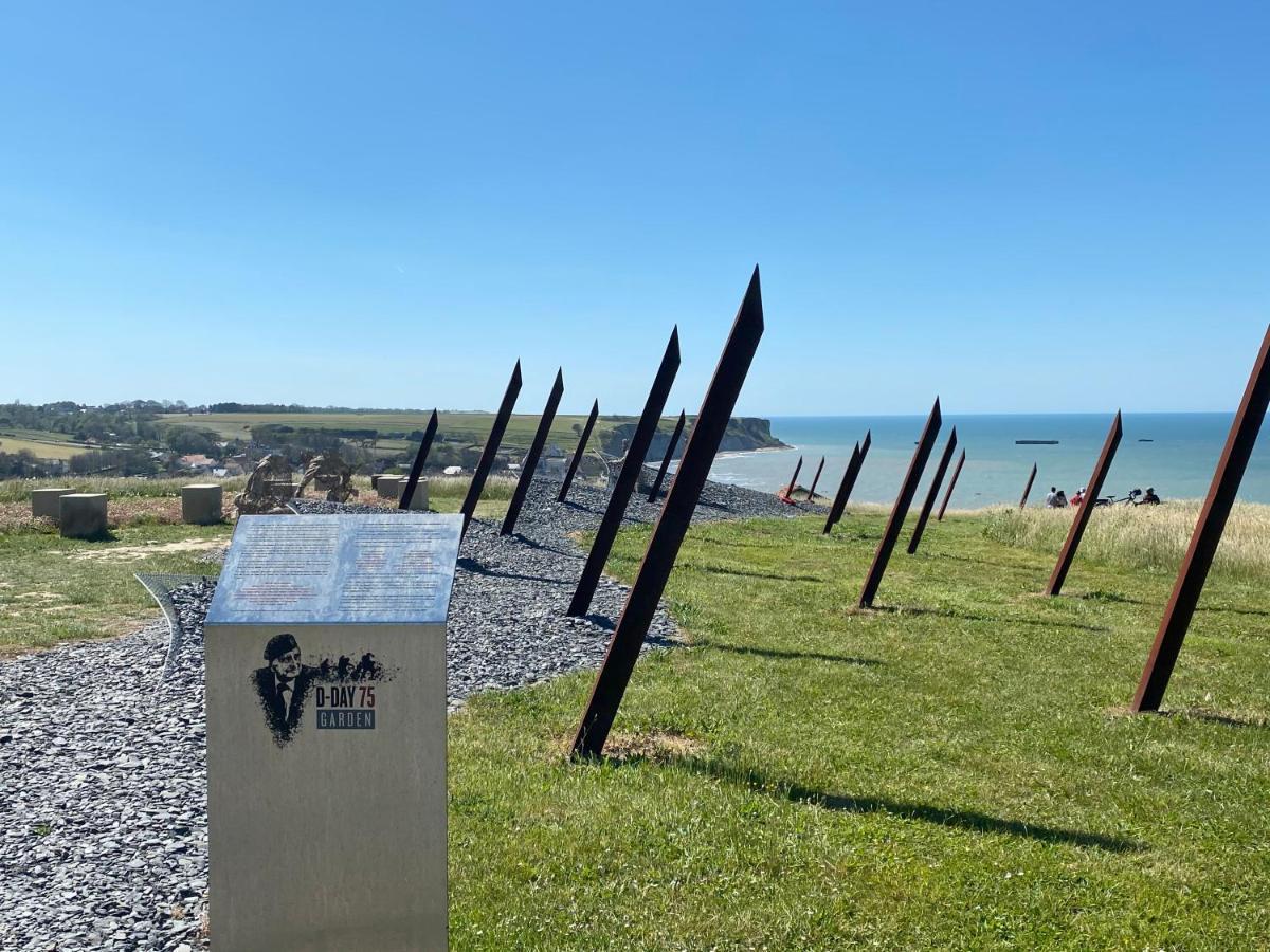 La Lumineuz Au Coeur Des Plages Du Debarquement Creully sur Seulles Eksteriør bilde